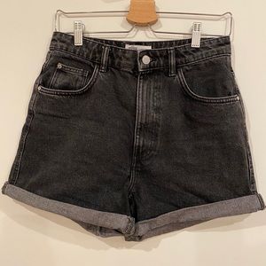 Zara High Rise Jean Short